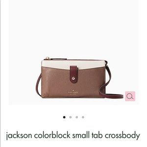 NWT Kate Spade Jackson Colorblock Small Tab Crossbody